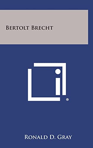 Bertolt Brecht cover