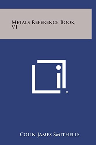 Metals Reference Book, V1 cover