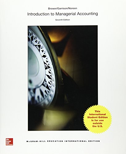 Introduction to Managerial Accounting