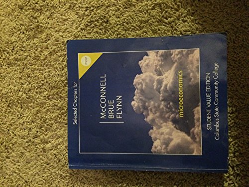Selected Chapters for Microeconomics, Student Value Edition, Columbus