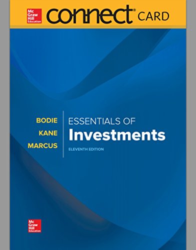 Connect Access Card for Essentials of Investments cover