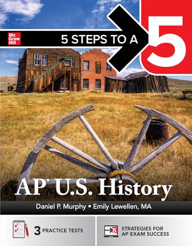 5 Steps to a 5: AP U.S. History 2026: Practice AP Tests + AP Content Review + Digital Exams