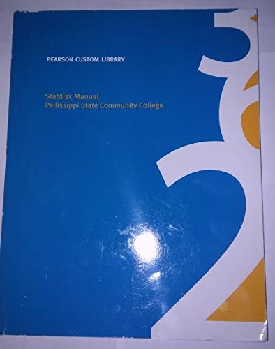 Statdisk Manual for Pellissippi State Community College