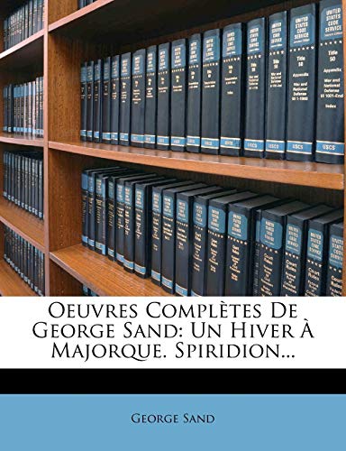 Oeuvres Completes de George Sand