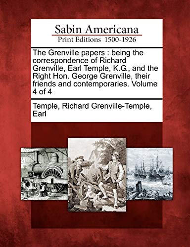 The Grenville papers cover