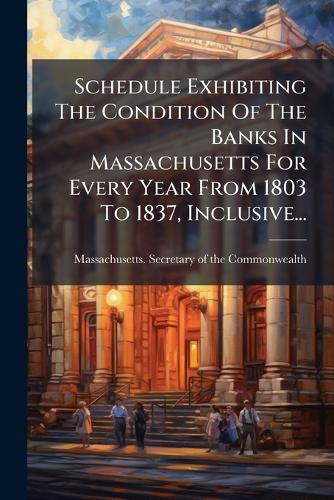 Schedule Exhibiting The Condition Of The Banks In Massachusetts For Ev