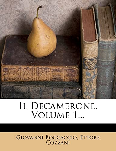 Il Decamerone, Volume 1... cover