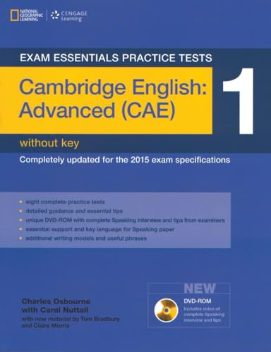 Exam Essentials Practice Tests: Cambridge English Advanced 1 with DVD-ROM