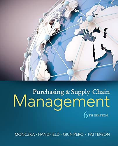 Purchasing and Supply Chain Management