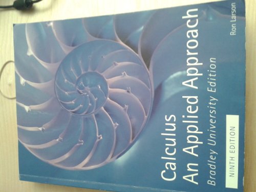 Calculus An Applied Approach - 9th edition