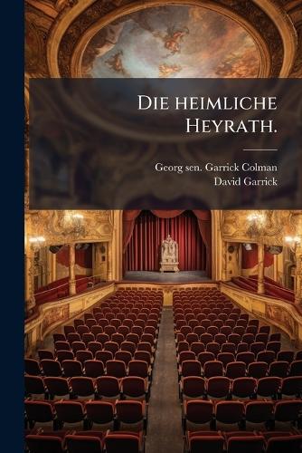 Die heimliche Heyrath. cover