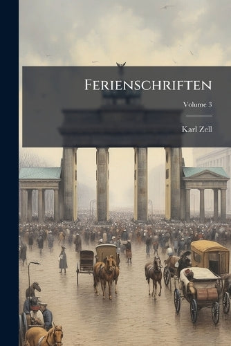 Ferienschriften; Volume 3 cover
