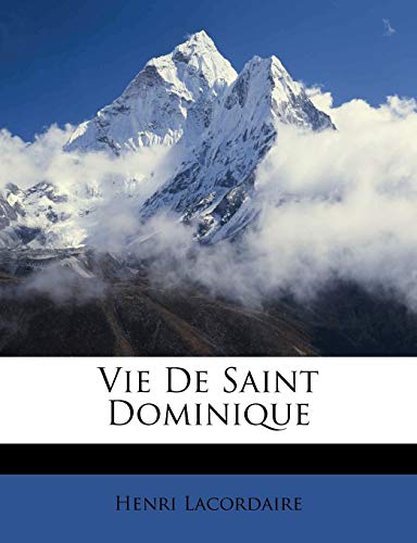 Vie De Saint Dominique cover