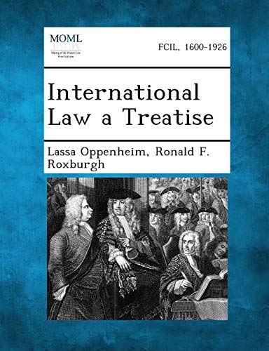 International Law a Treatise cover