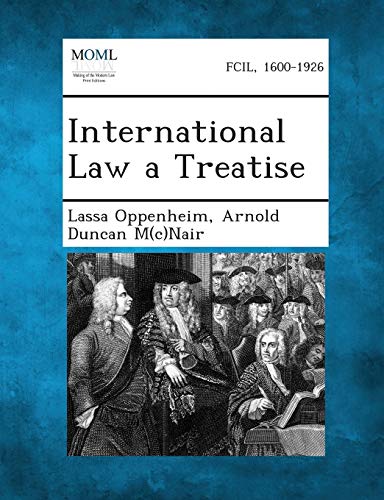 International Law a Treatise cover