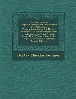 Repertorium Der Experimentalphysik