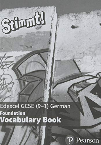 Stimmt! Edexcel GCSE German Foundation Vocabulary Book