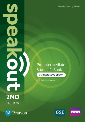 Speakout 2ed Pre-intermediate Student’s Book & Interactive eBook with cover