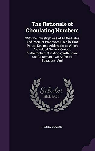 The Rationale of Circulating Numbers cover