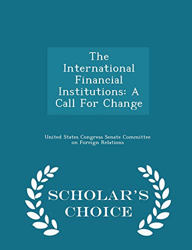 The International Financial Institutions
