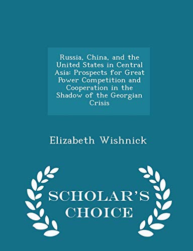 Russia, China, and the United States in Central Asia cover