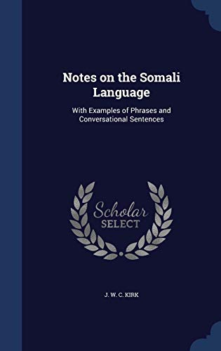 Notes on the Somali Language