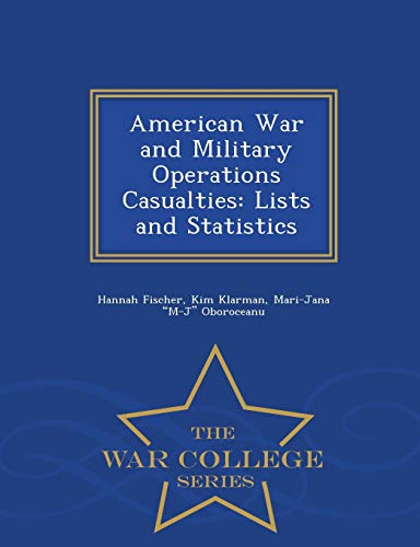 American War and Military Operations Casualties