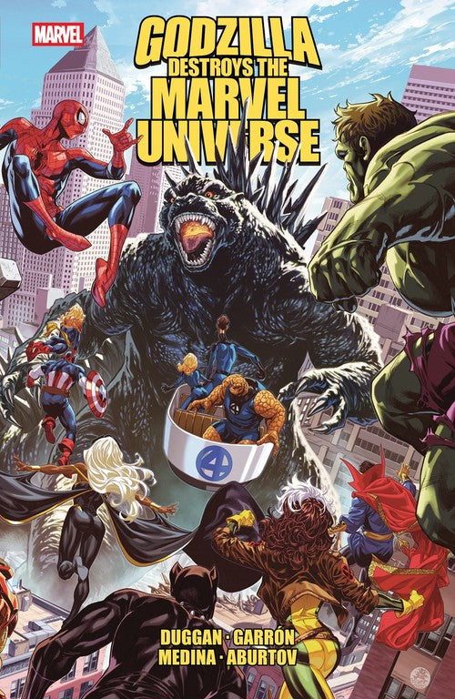 Godzilla Destroys the Marvel Universe