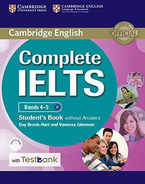 Complete IELTS Bands 45 Student's Book without Answers with CD-ROM with Testbank