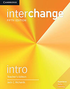 Interchange Intro Teacher's Edition with Complete Assessment Program 