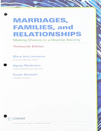 Marriages, Families, and Relationships