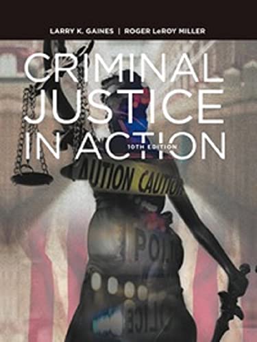 Criminal Justice in Action, 10th Edition cover art