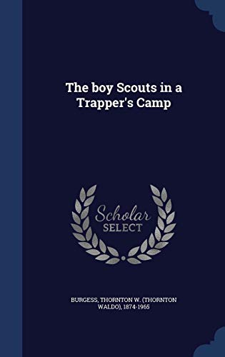 The boy Scouts in a Trapper's Camp cover