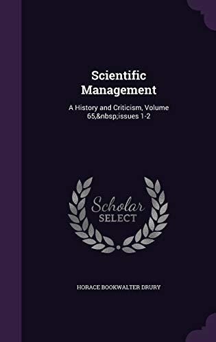 Scientific Management cover