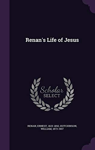 Renan's Life of Jesus cover