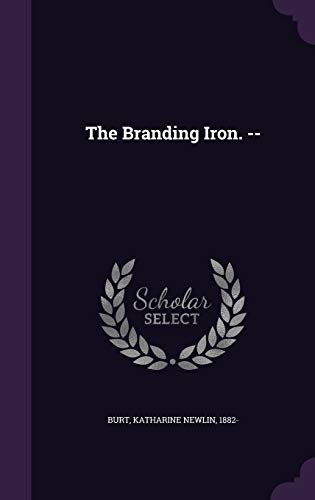 The Branding Iron. -- cover