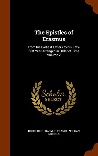 The Epistles of Erasmus cover