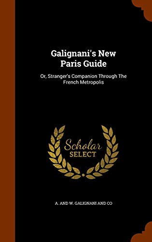 Galignani's New Paris Guide cover