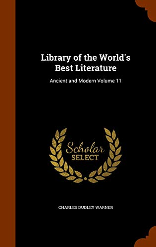 Library of the World's Best Literature cover