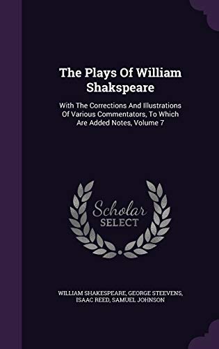 The Plays Of William Shakspeare cover