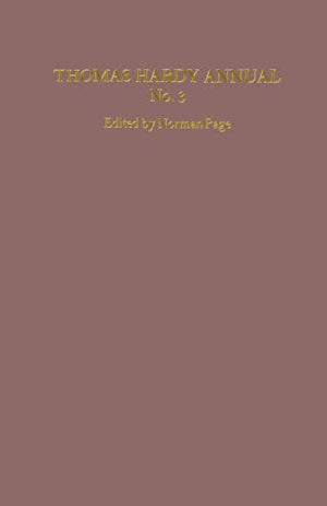 Thomas Hardy Annual No. 3