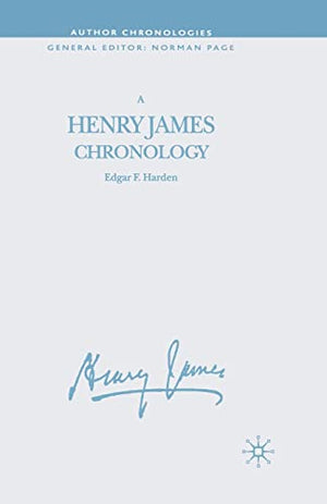A Henry James Chronology