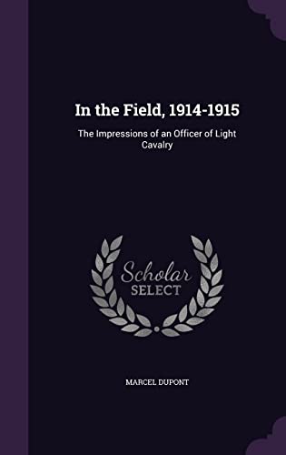 In the Field, 1914-1915 cover