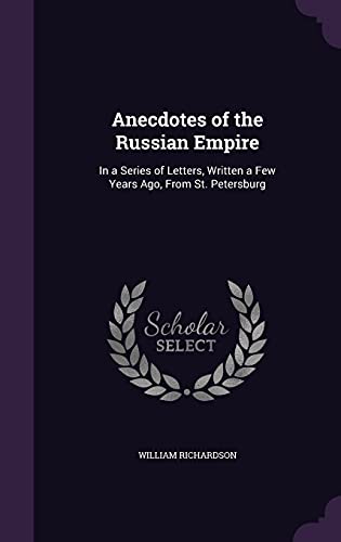 Anecdotes of the Russian Empire cover