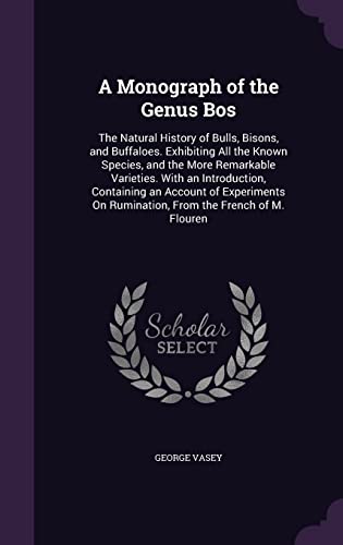 A Monograph of the Genus Bos cover