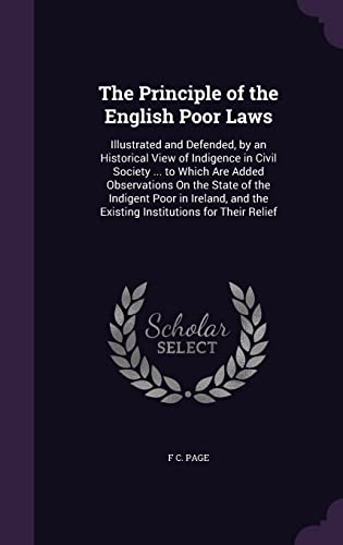 The Principle of the English Poor Laws cover