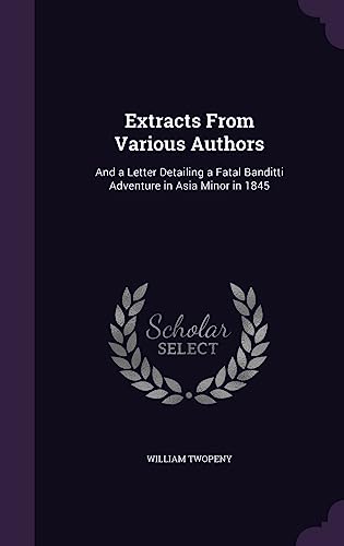 Extracts From Various Authors cover