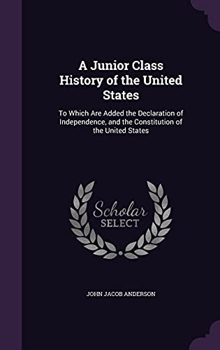 A Junior Class History of the United States cover
