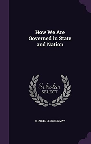 How We Are Governed in State and Nation cover