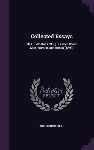 Collected Essays cover